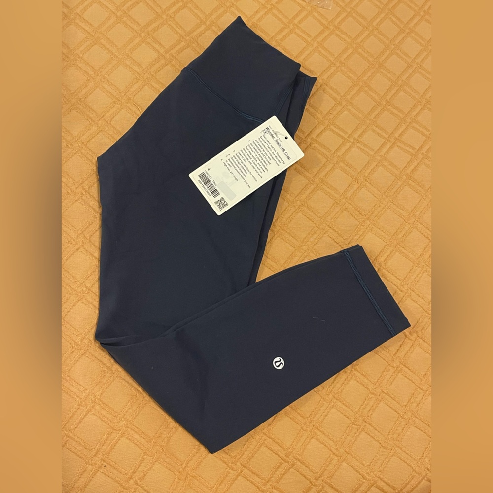 Lululemon, Wunder Train High-Rise Crop 23", colour-True Navy